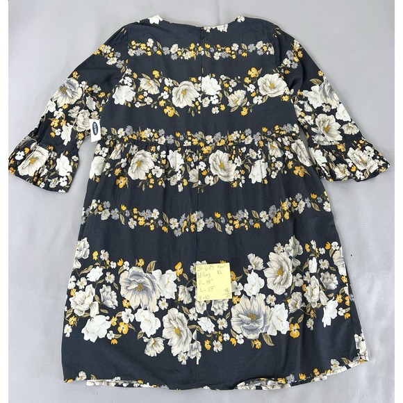 Old Navy Women's Floral-Print 3/4-Sleeve Plus-Size XL Shift Dress NWT - Picture 13 of 13